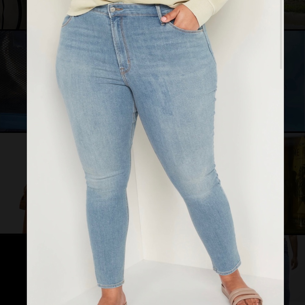 Old Navy High-Waisted Wow Super-Skinny Jeans